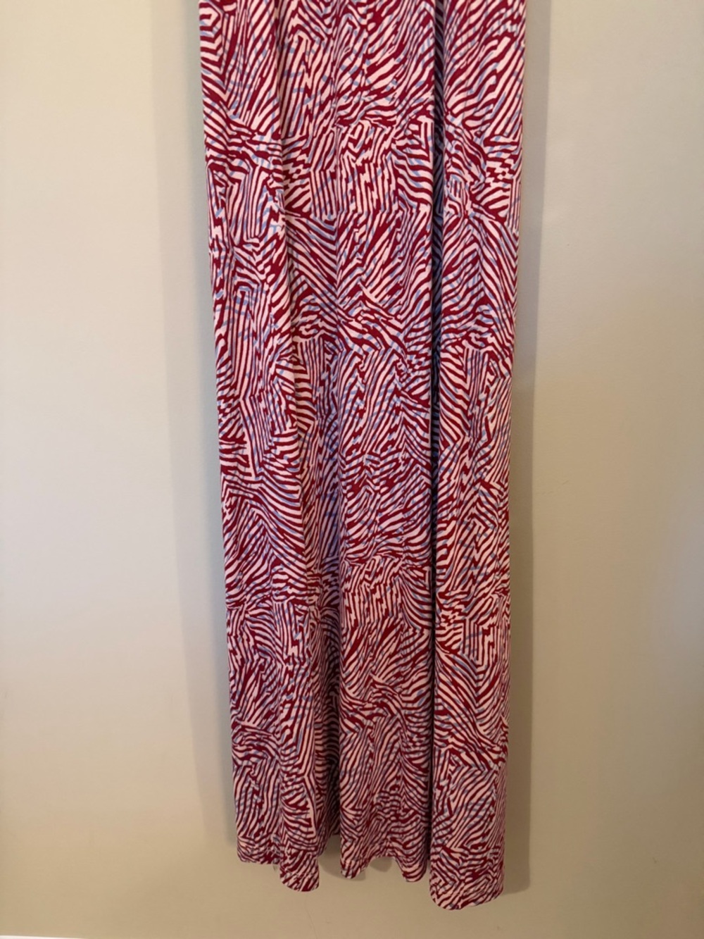 LASCANA Sleeveless Red Patterned Maxi Dress - Picture 4 of 6